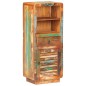vidaXL Highboard 45x32x110 cm Altholz Massiv vidaXL Highboard 45x32x110 cm Altholz Massiv