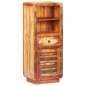 vidaXL Highboard 45x32x110 cm Altholz Massiv vidaXL Highboard 45x32x110 cm Altholz Massiv