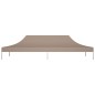 vidaXL Partyzelt-Dach 6x3 m Taupe 270 g/m² vidaXL Partyzelt-Dach 6x3 m Taupe 270 g/m²