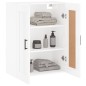 vidaXL Wandschrank Hochglanz-Weiß 69,5x34x90 cm Holzwerkstoff vidaXL Wandschrank Hochglanz-Weiß 69,5x34x90 cm Holzwerkstoff