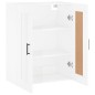 vidaXL Wandschrank Hochglanz-Weiß 69,5x34x90 cm Holzwerkstoff vidaXL Wandschrank Hochglanz-Weiß 69,5x34x90 cm Holzwerkstoff