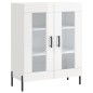 vidaXL Sideboard Hochglanz-Weiß 69,5x34x90 cm Holzwerkstoff vidaXL Sideboard Hochglanz-Weiß 69,5x34x90 cm Holzwerkstoff