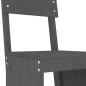 vidaXL Barhocker 2 Stk. Grau 40x48,5x115,5 cm Massivholz Kiefer vidaXL Barhocker 2 Stk. Grau 40x48,5x115,5 cm Massivholz Kiefer