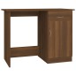 vidaXL Schreibtisch Braun Eichen-Optik 100x50x76 cm Holzwerkstoff vidaXL Schreibtisch Braun Eichen-Optik 100x50x76 cm Holzwerkstoff