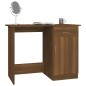 vidaXL Schreibtisch Braun Eichen-Optik 100x50x76 cm Holzwerkstoff vidaXL Schreibtisch Braun Eichen-Optik 100x50x76 cm Holzwerkstoff