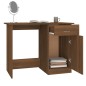 vidaXL Schreibtisch Braun Eichen-Optik 100x50x76 cm Holzwerkstoff vidaXL Schreibtisch Braun Eichen-Optik 100x50x76 cm Holzwerkstoff