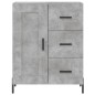 vidaXL Sideboard Betongrau 69,5x34x90 cm Holzwerkstoff vidaXL Sideboard Betongrau 69,5x34x90 cm Holzwerkstoff