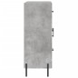 vidaXL Sideboard Betongrau 69,5x34x90 cm Holzwerkstoff vidaXL Sideboard Betongrau 69,5x34x90 cm Holzwerkstoff