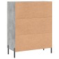 vidaXL Sideboard Betongrau 69,5x34x90 cm Holzwerkstoff vidaXL Sideboard Betongrau 69,5x34x90 cm Holzwerkstoff