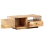 vidaXL Couchtisch 90x50x35 cm Mango Massivholz vidaXL Couchtisch 90x50x35 cm Mango Massivholz
