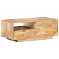 vidaXL Couchtisch 90x50x35 cm Mango Massivholz vidaXL Couchtisch 90x50x35 cm Mango Massivholz