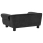 vidaXL Hundesofa Dunkelgrau 72x45x30 cm Plüsch vidaXL Hundesofa Dunkelgrau 72x45x30 cm Plüsch