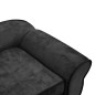 vidaXL Hundesofa Dunkelgrau 72x45x30 cm Plüsch vidaXL Hundesofa Dunkelgrau 72x45x30 cm Plüsch