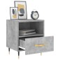 vidaXL Nachttische 2 Stk. Betongrau 40x35x47,5 cm Holzwerkstoff vidaXL Nachttische 2 Stk. Betongrau 40x35x47,5 cm Holzwerkstoff