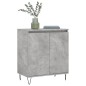 vidaXL Sideboard Betongrau 60x35x70 cm Holzwerkstoff vidaXL Sideboard Betongrau 60x35x70 cm Holzwerkstoff