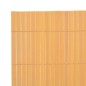 vidaXL Gartenzaun Doppelseitig 110x500 cm Gelb vidaXL Gartenzaun Doppelseitig 110x500 cm Gelb