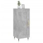 vidaXL Sideboard Betongrau 34,5x34x90 cm Holzwerkstoff vidaXL Sideboard Betongrau 34,5x34x90 cm Holzwerkstoff
