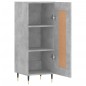 vidaXL Sideboard Betongrau 34,5x34x90 cm Holzwerkstoff vidaXL Sideboard Betongrau 34,5x34x90 cm Holzwerkstoff