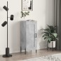vidaXL Sideboard Betongrau 34,5x34x90 cm Holzwerkstoff vidaXL Sideboard Betongrau 34,5x34x90 cm Holzwerkstoff