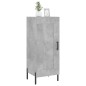 vidaXL Sideboard Betongrau 34,5x34x90 cm Holzwerkstoff vidaXL Sideboard Betongrau 34,5x34x90 cm Holzwerkstoff