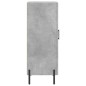 vidaXL Sideboard Betongrau 34,5x34x90 cm Holzwerkstoff vidaXL Sideboard Betongrau 34,5x34x90 cm Holzwerkstoff