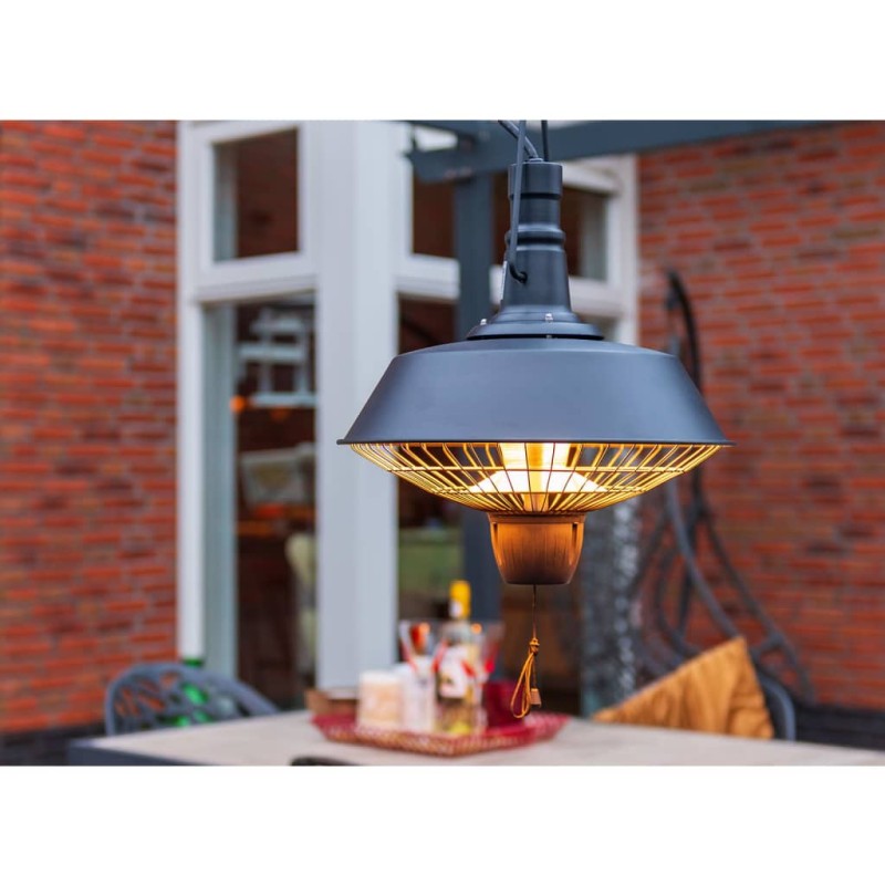 Sunred Deckenheizstrahler Indus 2100 W Halogen Schwarz RSH16 Sunred Deckenheizstrahler Indus 2100 W Halogen Schwarz RSH16