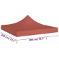 vidaXL Partyzelt-Dach 2x2 m Terracotta-Rot 270 g/m² vidaXL Partyzelt-Dach 2x2 m Terracotta-Rot 270 g/m²