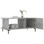 vidaXL Couchtisch Betongrau 90x50x40 cm Holzwerkstoff vidaXL Couchtisch Betongrau 90x50x40 cm Holzwerkstoff