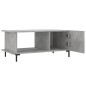 vidaXL Couchtisch Betongrau 90x50x40 cm Holzwerkstoff vidaXL Couchtisch Betongrau 90x50x40 cm Holzwerkstoff