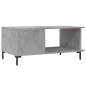 vidaXL Couchtisch Betongrau 90x50x40 cm Holzwerkstoff vidaXL Couchtisch Betongrau 90x50x40 cm Holzwerkstoff