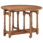 vidaXL Esstisch Rund 110x76 cm Mango Massivholz vidaXL Esstisch Rund 110x76 cm Mango Massivholz