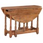 vidaXL Esstisch Rund 110x76 cm Mango Massivholz vidaXL Esstisch Rund 110x76 cm Mango Massivholz