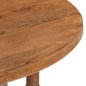 vidaXL Esstisch Rund 110x76 cm Mango Massivholz vidaXL Esstisch Rund 110x76 cm Mango Massivholz