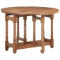vidaXL Esstisch Rund 110x76 cm Mango Massivholz vidaXL Esstisch Rund 110x76 cm Mango Massivholz