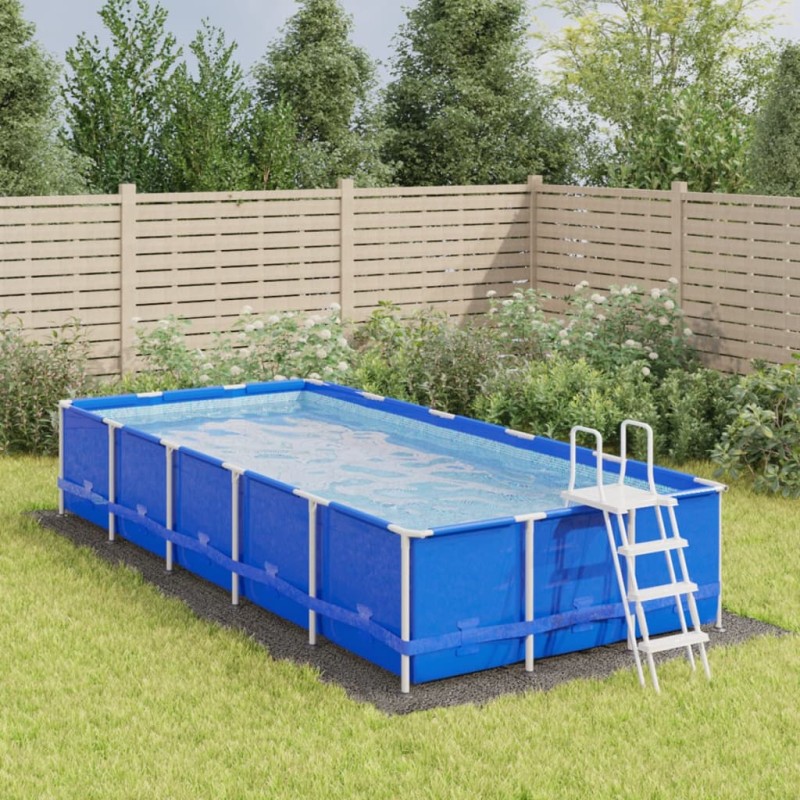 vidaXL Pool-Bodentuch Hellgrau 640x321 cm Polyester Geotextil vidaXL Pool-Bodentuch Hellgrau 640x321 cm Polyester Geotextil