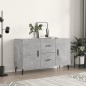 vidaXL Sideboard Betongrau 100x36x60 cm Holzwerkstoff vidaXL Sideboard Betongrau 100x36x60 cm Holzwerkstoff