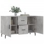 vidaXL Sideboard Betongrau 100x36x60 cm Holzwerkstoff vidaXL Sideboard Betongrau 100x36x60 cm Holzwerkstoff