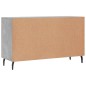 vidaXL Sideboard Betongrau 100x36x60 cm Holzwerkstoff vidaXL Sideboard Betongrau 100x36x60 cm Holzwerkstoff