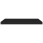 vidaXL Schweberegal Schwarz 80x23,5x3,8 cm MDF vidaXL Schweberegal Schwarz 80x23,5x3,8 cm MDF