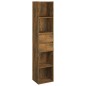vidaXL Bücherregal Räuchereiche 36x30x171 cm Holzwerkstoff vidaXL Bücherregal Räuchereiche 36x30x171 cm Holzwerkstoff