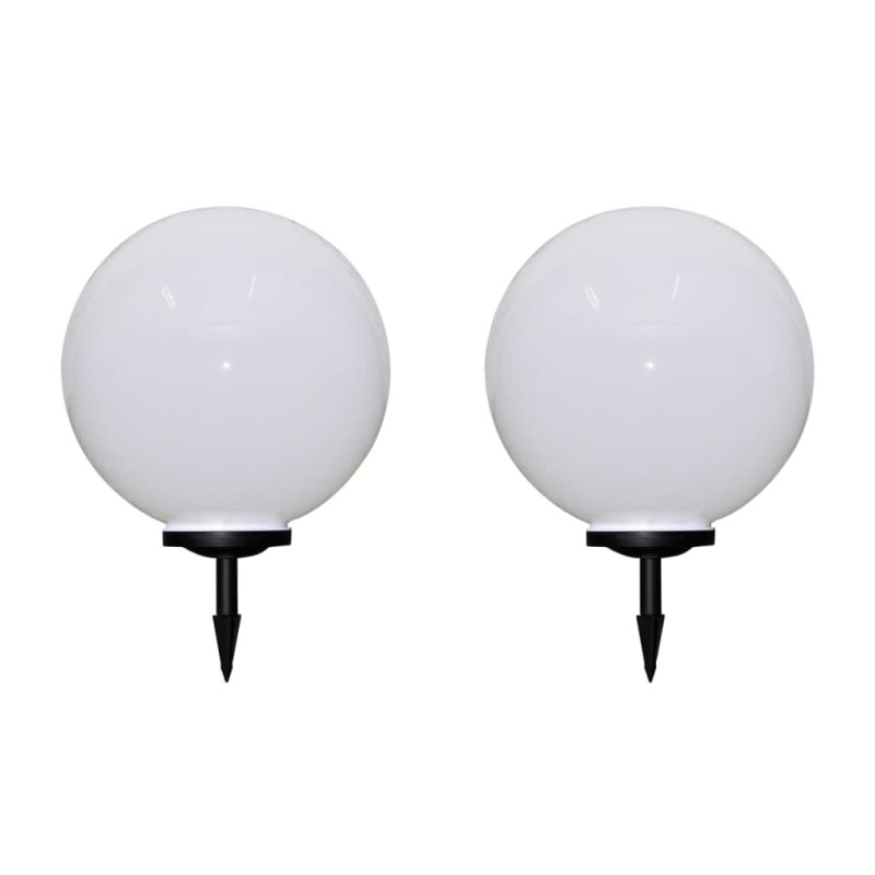 Wegeleuchten 2 Stk. LED 50 cm mit Erdspieß Wegeleuchten 2 Stk. LED 50 cm mit Erdspieß