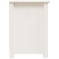 vidaXL TV-Schrank Weiß 70x36,5x52 cm Massivholz Kiefer vidaXL TV-Schrank Weiß 70x36,5x52 cm Massivholz Kiefer