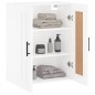 vidaXL Wandschrank Hochglanz-Weiß 69,5x34x90 cm Holzwerkstoff vidaXL Wandschrank Hochglanz-Weiß 69,5x34x90 cm Holzwerkstoff