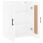 vidaXL Wandschrank Hochglanz-Weiß 69,5x34x90 cm Holzwerkstoff vidaXL Wandschrank Hochglanz-Weiß 69,5x34x90 cm Holzwerkstoff