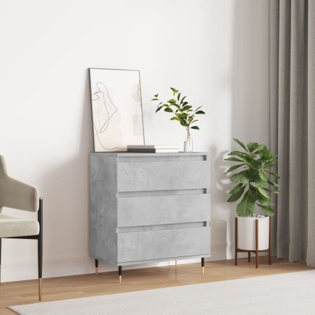 vidaXL Sideboard Betongrau 60x35x70 cm Holzwerkstoff