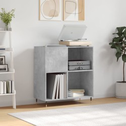 vidaXL Plattenschrank Betongrau 84,5x38x89 cm Holzwerkstoff