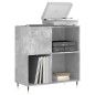 vidaXL Plattenschrank Betongrau 84,5x38x89 cm Holzwerkstoff vidaXL Plattenschrank Betongrau 84,5x38x89 cm Holzwerkstoff