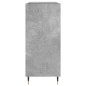 vidaXL Plattenschrank Betongrau 84,5x38x89 cm Holzwerkstoff vidaXL Plattenschrank Betongrau 84,5x38x89 cm Holzwerkstoff
