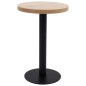 vidaXL Bistrotisch Hellbraun 50 cm MDF vidaXL Bistrotisch Hellbraun 50 cm MDF