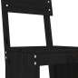 vidaXL Barhocker 2 Stk. Schwarz 40x48,5x115,5cm Massivholz Kiefer vidaXL Barhocker 2 Stk. Schwarz 40x48,5x115,5cm Massivholz Kiefer